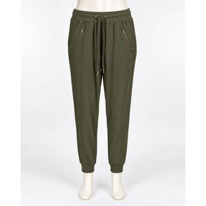 Alala Sweater Knit Rise Jogger Pants Olive Size Small